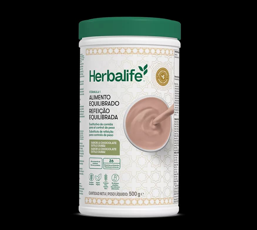 Batidos Fórmula 1 - Elige tu sabor — Chocolate Estilo Dubái 500g