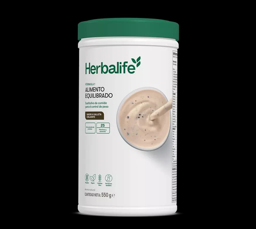 Batidos Fórmula 1 - Elige tu sabor — Galleta Crujiente 550g