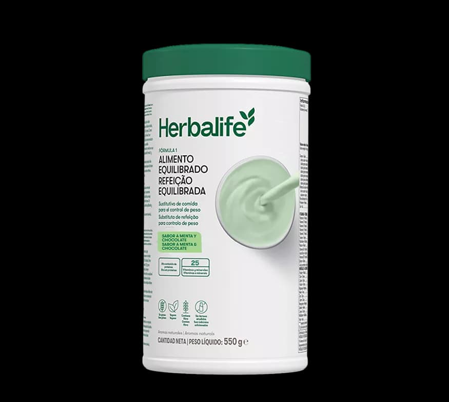 Batidos Fórmula 1 - Elige tu sabor — Menta y Chocolate 550g
